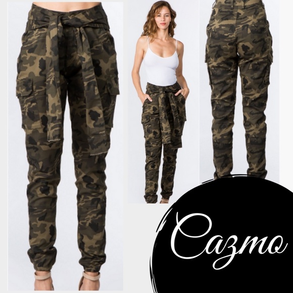 Jogger style cargo pants - Picture 1 of 1